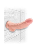 Dildo avec Testicules 20,3 cm Triple Density King Cock Plus 3D