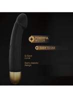 Vibromasseur Real Vibration M Rechargeable Black & Gold Edition