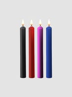 Kit 4 Bougies Basse Température Colorées Teasing Wax Candles Large