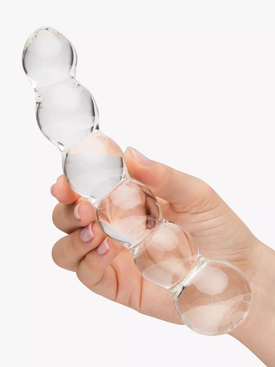 Lovehoney Beaded Sensual Glas-Dildo