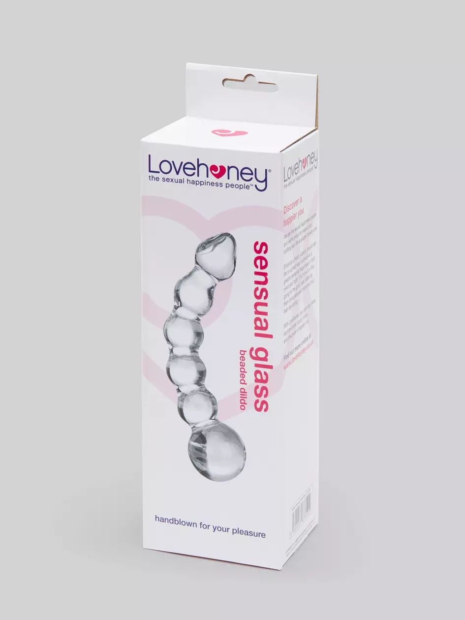 Lovehoney Beaded Sensual Glas-Dildo