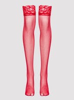 Lovehoney hohe Netzstrümpfe mit Spitze