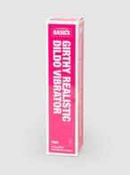 BASICS Dicker realistischer Dildo Vibrator