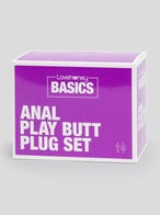 Lovehoney BASICS Anal Play Butt Plug Kit