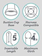 Lifelike Lover Classic Dual-Density Realistischer Dildo