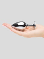 Lovehoney Analplug aus Aluminium mit Kristall (groß)