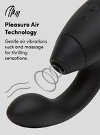 Womanizer Duo schwarz Amorana pleasure air technology