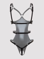 Lovehoney Fierce Wet-Look-Body mit Ouvert-Cups