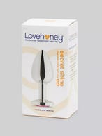 Lovehoney Secret Shine Anal Plug with Crystal