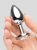 Lovehoney Analplug Set aus Metall mit Kristall