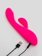 Lovehoney Dream Rabbit aufladbarer Silikon-Vibrator mit Wärmefunktion