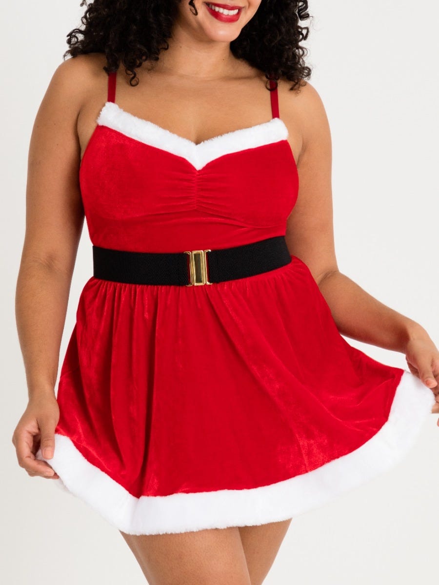 Lovehoney-Fantasy Santa Flirty Kleidchen