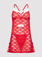 Lovehoney-Fantasy Santa Lace Kleidchen & String