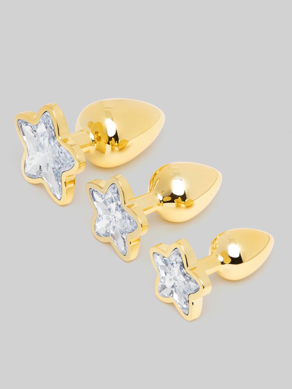 Lovehoney Star Power Juweliertes Metall Anal Plug Set (3 Pieces)