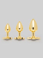 Lovehoney Star Power Juweliertes Metall Anal Plug Set (3 Pieces)