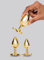 Lovehoney Star Power Juweliertes Metall Anal Plug Set (3 Pieces)