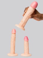 Lifelike Lover Classic realistisches Analtraining-Dildo-Set mit Saugfuss