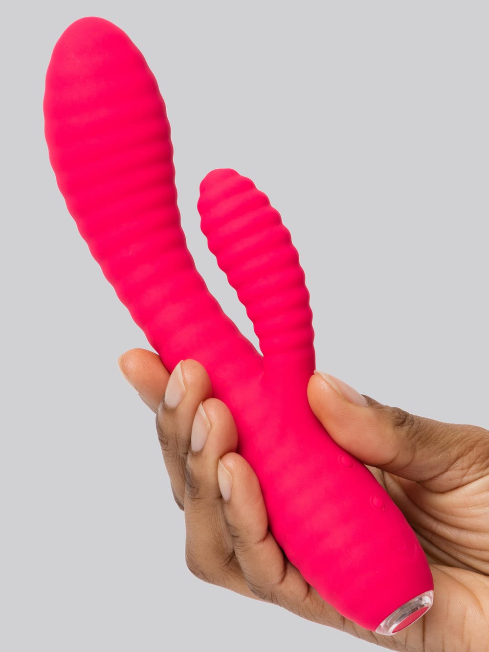 Lovehoney Gerippter Rabbit Vibrator aus Silikon