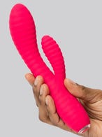 Lovehoney Gerippter Rabbit Vibrator aus Silikon