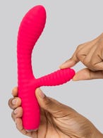 Lovehoney Gerippter Rabbit Vibrator aus Silikon