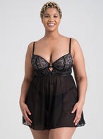 Lovehoney Parisienne Charme Babydoll Set aus Spitze