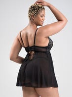 Lovehoney Parisienne Charme Babydoll Set aus Spitze