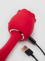 Lovehoney Floral Fantasy Rose 2 in 1 Auflege- und G-Punkt-Vibrator