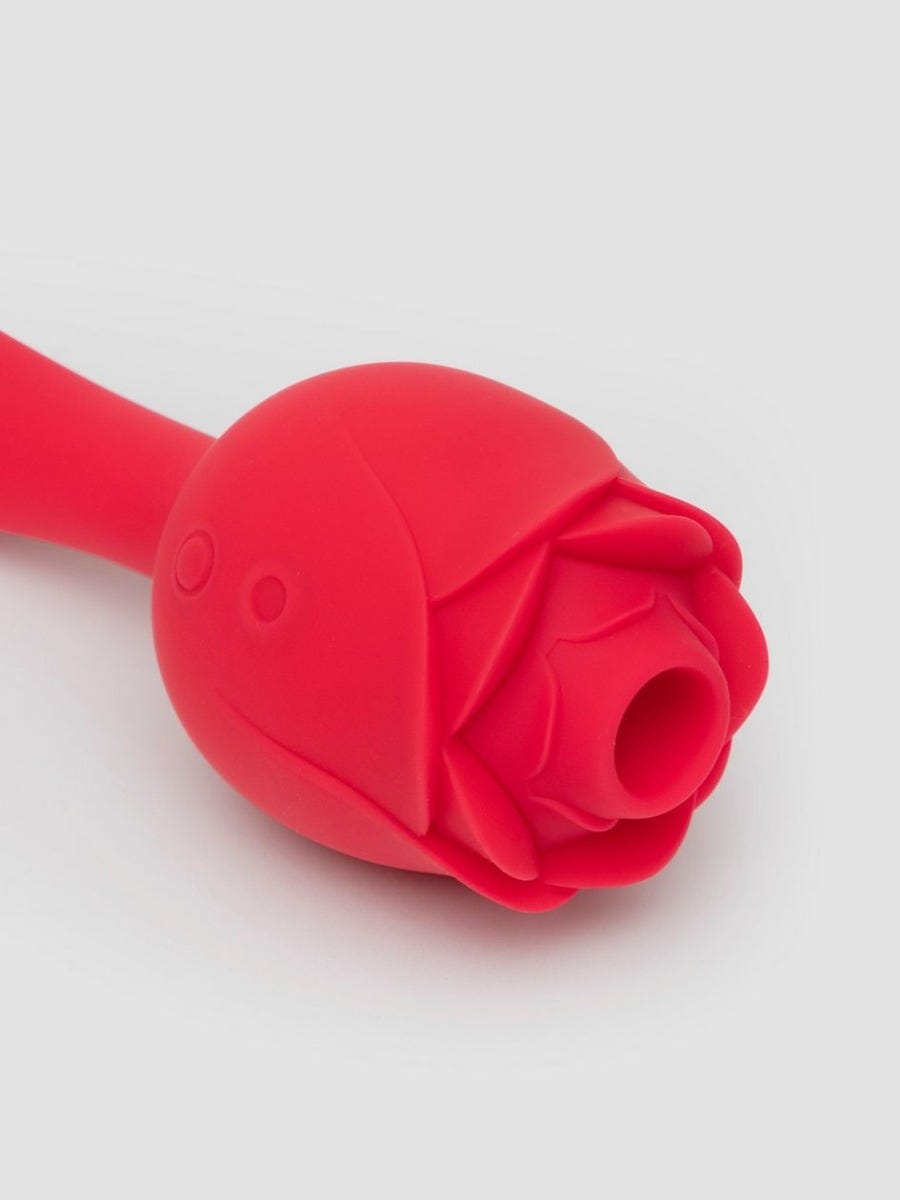 Lovehoney Floral Fantasy Rose 2 in 1 Auflege- und G-Punkt-Vibrator