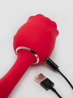 Lovehoney Floral Fantasy Rose 2 in 1 Auflege- und G-Punkt-Vibrator