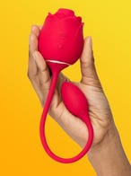 Lovehoney Rose Glow 2-in-1 Clitoral Stimulator with Vibrating Egg