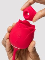 Lovehoney Rose Glow 2-in-1 Clitoral Stimulator with Vibrating Egg