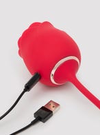 Lovehoney Rose Glow 2-in-1 Clitoral Stimulator with Vibrating Egg