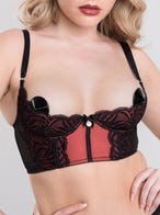 Lovehoney Dark Paradise BH-Set ohne Schritt