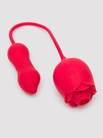 Lovehoney Rose 2-in-1 Klitoris-Saugstimulator mit Ei-Vibrator