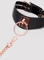 Lovehoney Premium Kunstlederhalsband und Leine