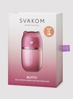 Svakom Klitty Licking and Sucking Clitoral Stimulator with App Control
