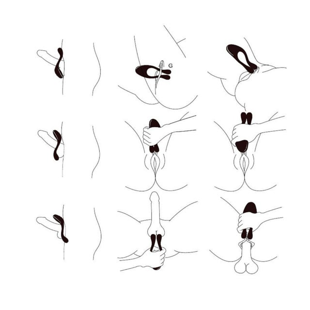 Beauments Doppio Paar Vibrator Blau Gebrauchsvorschlag Amorana