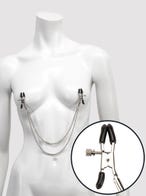 Bondage Boutique Nippelklemmen mit Doppelkette