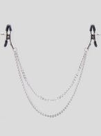 Bondage Boutique Nippelklemmen mit Doppelkette