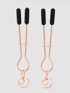 Pinces à tétons Rose Gold Bondage Boutique