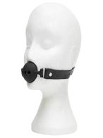 bondage boutique breathable ball gag amorana anwendung seitlich