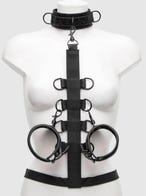 Bondage Boutique Black Rose Restraints Harness amorana