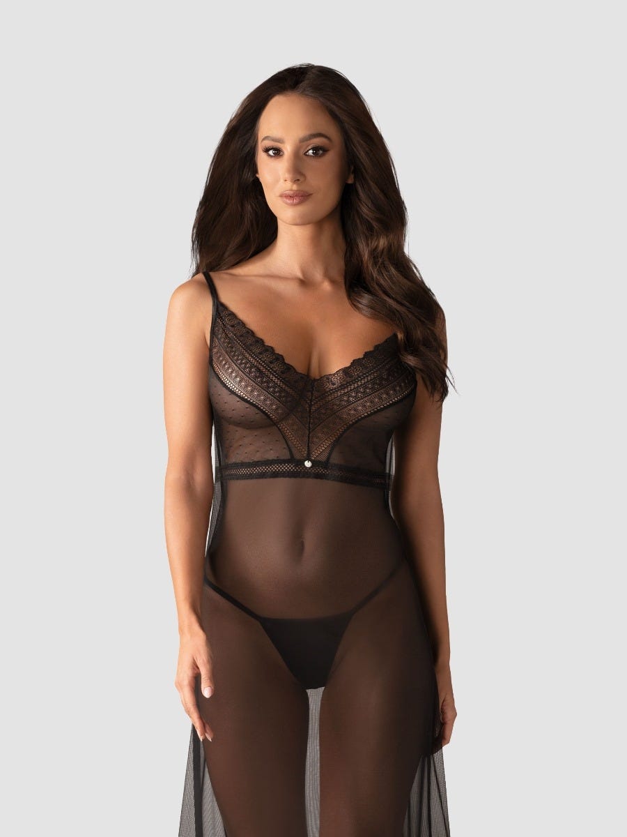 Obsessive Estiqua long Nightdress