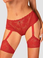 Obsessive Belovya Strumpfhalter & String