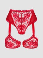 Obsessive Belovya Strumpfhalter & String