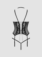 Obsessive Alessya Corset & Thong with Lace Elements