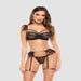 Beauty-Night Crystal 4 pcs set Black S/M