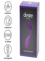 Desire Luxury Rechargeable Curved G-Spot Vibrator Verpackung