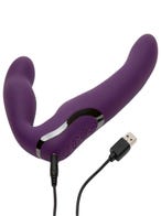 Desire Luxury Rechargeable Remote Control Strapless Strap-On USB