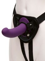 Desire Luxury Rechargeable Remote Control Vibrating Strap-On Kit Flipper